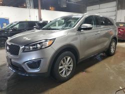 KIA Sorento salvage cars for sale: 2016 KIA Sorento LX