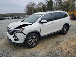 Salvage cars for sale from Copart Concord, NC: 2016 Honda Pilot EXL