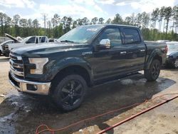 Ford salvage cars for sale: 2015 Ford F150 Supercrew