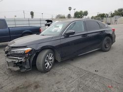 Salvage cars for sale from Copart Colton, CA: 2022 Honda Civic LX