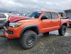 Toyota Tacoma salvage cars for sale: 2017 Toyota Tacoma Double Cab