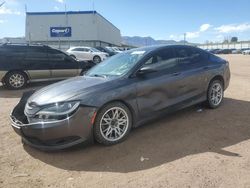 Salvage cars for sale from Copart Colorado Springs, CO: 2015 Chrysler 200 S