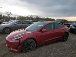 Tesla salvage cars for sale: 2021 Tesla Model 3