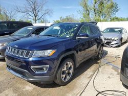 Jeep Compass Limited salvage cars for sale: 2021 Jeep Compass Limited