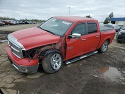 Vehiculos salvage en venta de Copart Woodhaven, MI: 2016 Dodge 1500 Laramie