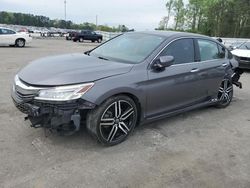 Honda Accord Touring Vehiculos salvage en venta: 2017 Honda Accord Touring