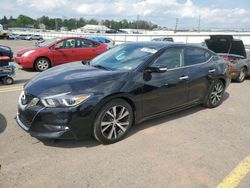 Nissan salvage cars for sale: 2017 Nissan Maxima 3.5S