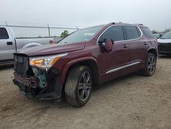 GMC salvage cars for sale: 2017 GMC Acadia Denali