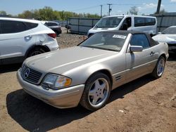 Mercedes-Benz SL 500 salvage cars for sale: 1998 Mercedes-Benz SL 500