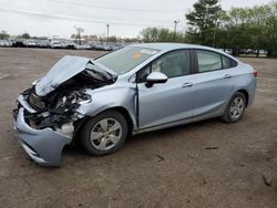 Salvage cars for sale from Copart Lexington, KY: 2018 Chevrolet Cruze LS