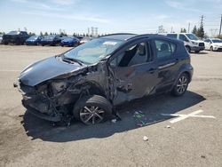 Salvage cars for sale from Copart Rancho Cucamonga, CA: 2018 Toyota Prius C