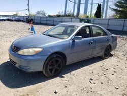 Toyota salvage cars for sale: 2004 Toyota Camry LE