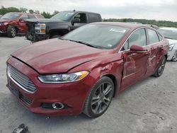 Ford Fusion Titanium Vehiculos salvage en venta: 2015 Ford Fusion Titanium