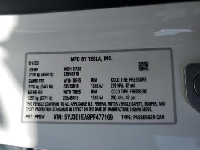 2023 Tesla Model 3