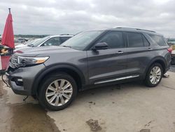 Ford Explorer Limited salvage cars for sale: 2022 Ford Explorer Limited