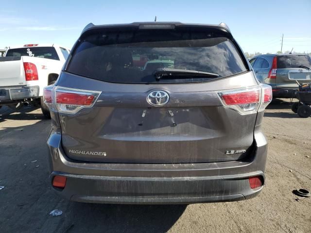 2014 Toyota Highlander LE