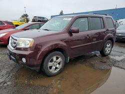 Honda salvage cars for sale: 2010 Honda Pilot EXL