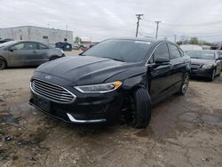 Ford Fusion sel salvage cars for sale: 2019 Ford Fusion SEL