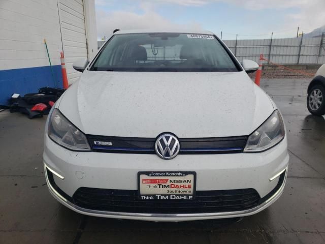 2016 Volkswagen E-GOLF SE