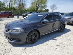 Salvage cars for sale from Copart Cicero, IN: 2014 Chevrolet Impala LT
