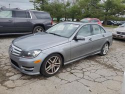 Mercedes-Benz salvage cars for sale: 2012 Mercedes-Benz C 300 4matic