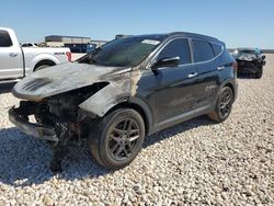 Salvage cars for sale from Copart Temple, TX: 2017 Hyundai Santa FE Sport