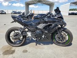 Salvage cars for sale from Copart Cudahy, WI: 2017 Kawasaki EX650 F