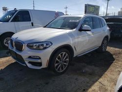 Salvage cars for sale from Copart Chicago Heights, IL: 2018 BMW X3 XDRIVE30I