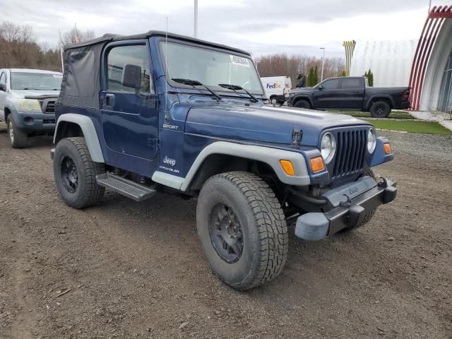 2003 Jeep Wrangler / TJ Sport