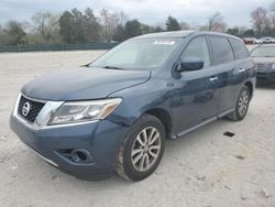 Nissan salvage cars for sale: 2014 Nissan Pathfinder S