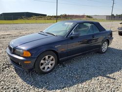 Salvage cars for sale from Copart Tifton, GA: 2001 BMW 325 CI