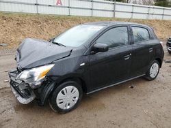 Mitsubishi salvage cars for sale: 2024 Mitsubishi Mirage ES