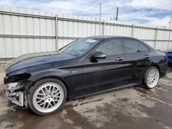 Mercedes-Benz salvage cars for sale: 2016 Mercedes-Benz C 450 4matic AMG