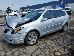 Pontiac salvage cars for sale: 2005 Pontiac Vibe