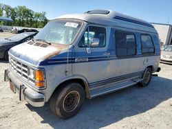 Dodge salvage cars for sale: 1987 Dodge RAM Van B250