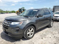 Ford salvage cars for sale: 2018 Ford Explorer XLT