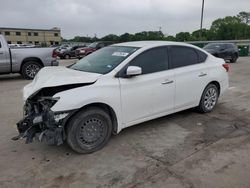 Salvage cars for sale from Copart Wilmer, TX: 2017 Nissan Sentra S