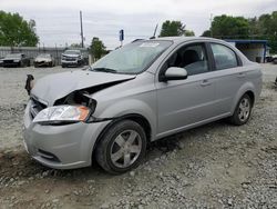 Chevrolet salvage cars for sale: 2009 Chevrolet Aveo LS