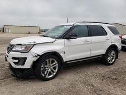 Vehiculos salvage en venta de Copart Temple, TX: 2016 Ford Explorer XLT