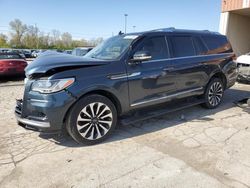 Salvage cars for sale from Copart Fort Wayne, IN: 2022 Lincoln Navigator L Reserve