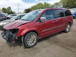 Chrysler salvage cars for sale: 2016 Chrysler Town & Country Limited