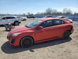 Salvage cars for sale from Copart Ontario Auction, ON: 2010 Mazda 3 I