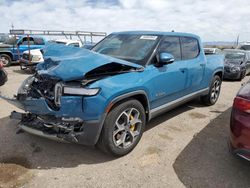 Salvage cars for sale from Copart Tucson, AZ: 2022 Rivian R1T Adventure
