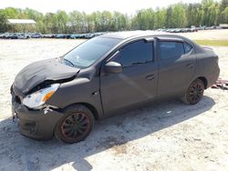 Salvage cars for sale from Copart Charles City, VA: 2017 Mitsubishi Mirage G4 ES