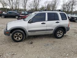 Chevrolet salvage cars for sale: 2001 Chevrolet Tracker ZR2