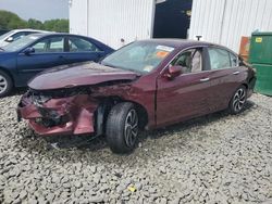 Honda Accord salvage cars for sale: 2017 Honda Accord EXL