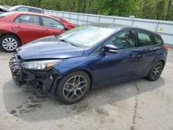Salvage cars for sale from Copart Glassboro, NJ: 2017 Ford Focus SEL