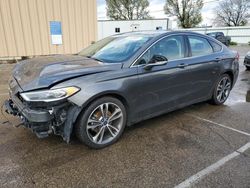 Salvage cars for sale from Copart Moraine, OH: 2020 Ford Fusion Titanium