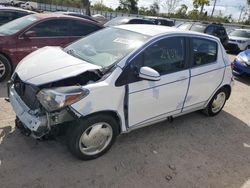 Toyota Yaris salvage cars for sale: 2015 Toyota Yaris