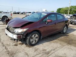 Honda Civic salvage cars for sale: 2014 Honda Civic LX